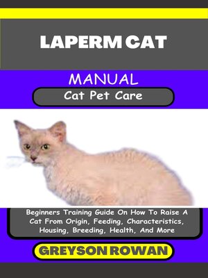 cover image of LAPERM CAT MANUAL  Cat Pet Care